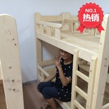 幼儿园新款透明双层床深圳东莞惠州二层上下铺三层午托床实木