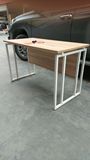 电脑桌带抽屉简约现代台式家用笔记本简易钢木办公桌特价促销