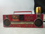 热卖松下牌古董收录机手提式录音机老式卡带机 80后影视道具 红色
