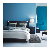 宜家家居代购ikeaMALM马尔姆1.5 1.8米双人板式床架主卧家具正品