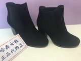 专柜正品代购卡迪娜女鞋2015冬季新款高跟女短靴单靴子KA52520