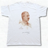 奥匈帝国一战陆军军人画像纯棉短袖军迷T恤数码打印T恤0419