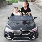 婴儿童四轮电动车双人座超大码型小孩汽车可坐带遥控宝宝马玩具车