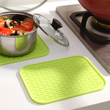 加厚长方形多功能硅胶隔热垫/防滑垫/桌面防烫餐垫/耐热碗垫锅垫