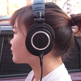 Audio Technica/铁三角 ATH-M40X M50X头戴式音乐专业监听耳机
