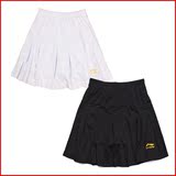2014李宁羽毛球服短裙 女装运动裤裙 大码健身体操比赛运动短裙