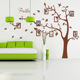 家装照片相框树可移除墙贴壁纸客厅卧室床头温馨电视背景墙纸贴画