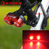 ESSEN 601R自行车单车强光后尾灯折叠山地车爆闪防水超亮LED尾灯