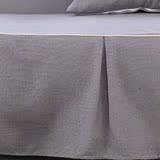 沙发巾客厅老式简易折叠沙发套沙发罩全盖单人纯色棉麻三人沙发垫