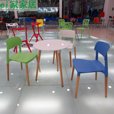 现代简约特价包邮塑料餐椅咖啡休闲椅子餐厅户外办公会议新款餐椅