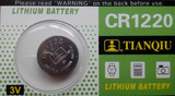 天球 CR1220 纽扣 3v电子锂电池 汽车钥匙遥控器 模型太阳炉专用