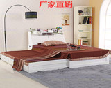 儿童 实木抽拉双人床1.21.5米双层床 上下铺带抽屉子母床储物拖床