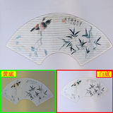 羊皮纸1.2宽PVC胶片 白底/黄底竹子喜鹊 灯箱鸟笼灯罩材料 按米