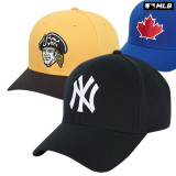 韩国专卖店代购MLB 直邮 16男女同款大檐棒球帽 可调节户外鸭舌帽
