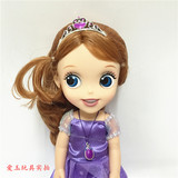 迪士尼Disney索菲亚公主 苏菲亚女孩儿童玩具 沙龙娃娃苏菲亚娃娃