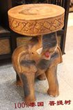 工艺品泰国手工艺品象顶凳换鞋凳凳子