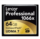 正品包邮 雷克沙Lexar CF卡 CF 1066X 64g内存卡 相机高速存储卡