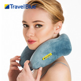 新品TravelBlue蓝旅U型枕头护颈枕U形枕记忆棉飞机旅行枕午睡枕