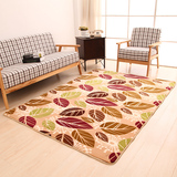 V8M手工羊毛混纺地毯厅卧室茶几定制家用加厚红色形