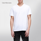 Calvin Klein Jeans/CK 2016春夏新品 男士休闲V领短袖T恤J303906