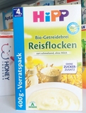 德国原装喜宝HIPP有机大米辅食米粉米糊 400g 4个月 海外直邮