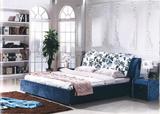 品牌家具沙发床 布艺床 床 1.5 1.8米双人床 厂家直销婚床
