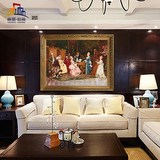 画都 3D英国皇室艺术装饰画走廊玄关客厅装饰画欧式墙壁画挂画