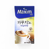 满68元包邮 韩国进口麦馨MAXIM三合一香草卡布奇诺速溶咖啡
