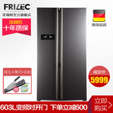 德国菲瑞柯/Frilec KGE61M2V家用对开门双门电冰箱双开门变频无霜