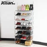 kisan凯盛不锈钢简易鞋架 多层置物架组合鞋柜子拆装个性简易鞋橱