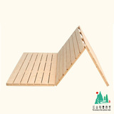 实木折叠床板 单人床铺板午休木板床垫 居家榻榻米原木硬板床架