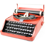 老式打字机模型摆件铁艺装饰品创意家具家装橱窗怀旧道具中式