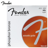 Fender芬达民谣吉他弦60L/CL/XL/70L/70CL美国原装进口木吉它琴弦