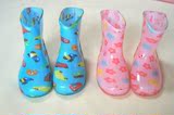 日本大牌原单宝宝雨鞋  儿童卡通水晶  外贸男女学生雨靴