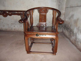 中式大班椅 电脑椅 办公椅子 龙纹靠背太师椅豪华皇宫椅圈椅