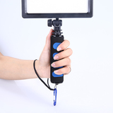 LED摄像灯手柄 摄影灯闪光灯支架海绵手柄单反相机摄像手持稳定器