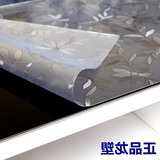 PVC高清透明软玻璃塑胶防水桌布书桌垫塑料垫 免洗餐桌垫茶几胶垫