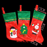 圣诞节装饰品 圣诞老人 圣诞袜子圣诞节礼物袋礼品袋10只起包邮
