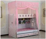双层床子母床蚊帐上下铺高低床儿童连体一体加厚加固落地式不锈钢