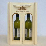 红酒盒红酒木盒子创意单双支实木酒架定制礼盒包装盒酒盒木箱批发
