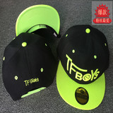 TFboys王俊凯王源易烊千玺同款帽子男女式夏天遮阳嘻哈平沿棒球帽