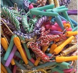 批发儿童跳绳 幼儿园小学生文体用品 运动器材 绳子 耐用塑料柄