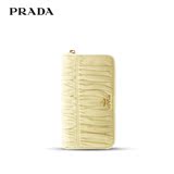 Prada/普拉达女士真皮褶皱钱包1M0506 ZSJ （产品正反面有色差）