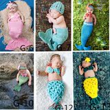 直销儿童摄影服装满月宝宝百天影楼拍照美人鱼造型童装婴儿写真服
