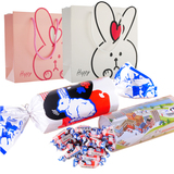 巨型大白兔奶糖礼盒装200g*2个 送礼袋喜糖创意糖生日儿童节礼物