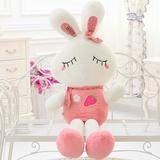包邮毛绒玩具兔子女生PP棉儿童可爱生日礼物布娃娃粉色抱枕超大
