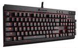海盗船  K70 游戏机械键盘, 樱桃原厂红轴 (CH-9000114-NA)