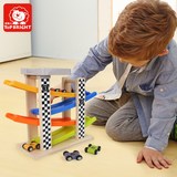 1-2岁3周岁男宝宝轨道车玩具车模型套装儿童小汽车套装组合
