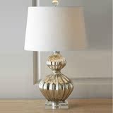 美式水晶葫芦中式地中海灯北欧宜家客厅装饰玻璃创意卧室床头台灯