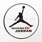 NBA飞人 乔丹 23号 油箱盖贴 篮球 汽车贴纸 个性反光车贴 包邮
